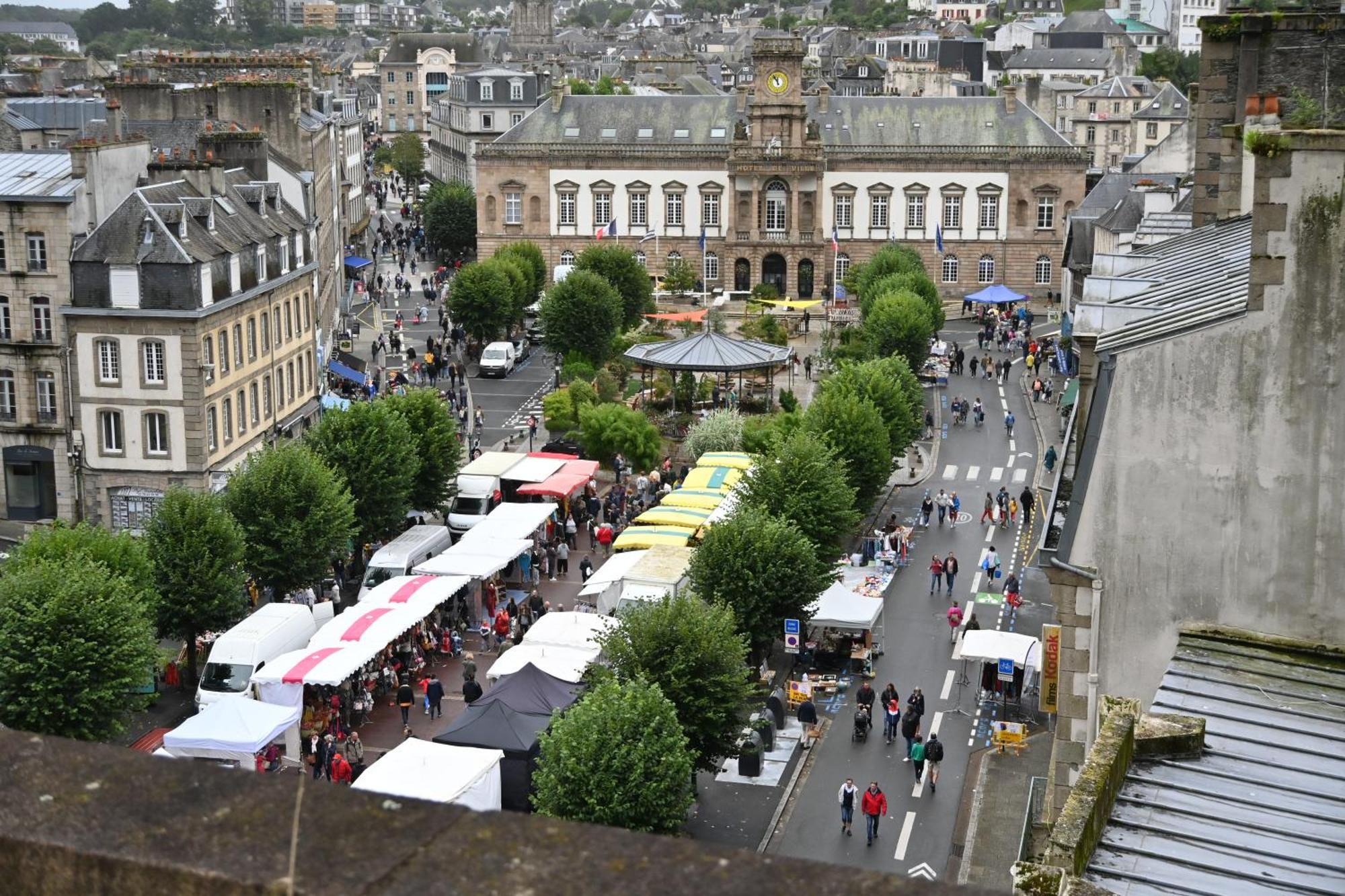 Jardin Madeleine Lägenhet Morlaix Exteriör bild